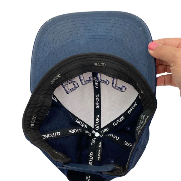 G-Fore 110 One Ten Flexfit Tech Navy Blue Mens Adjustable Golf Hat BCCC - Picture 4 of 8
